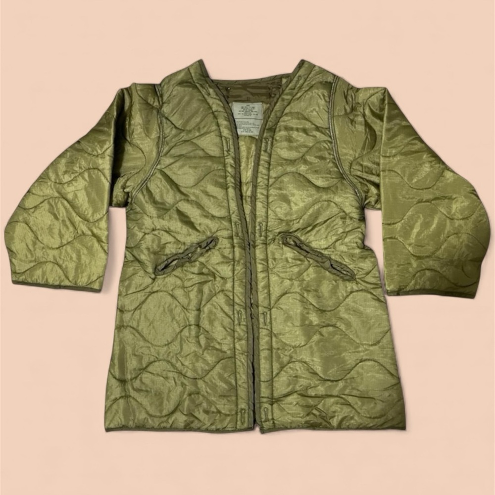 NEW USGI Cold Weather Parka Vintage U.S. Military Night Desert Camo Sz Medium